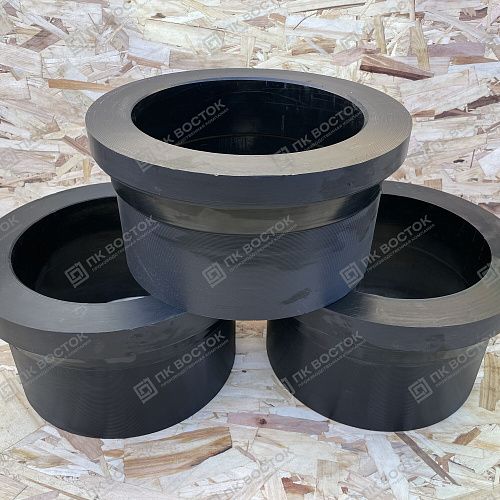 Втулка под фланец 355 мм SDR 26 ПЭ100 литая удлиненная